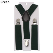 Load image into Gallery viewer, Suspenders For Children Boys Girls With Bow Tie Adjustable Elastic Straps Accessories For Wedding Ties For Babies Handsome