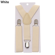Load image into Gallery viewer, Suspenders For Children Boys Girls With Bow Tie Adjustable Elastic Straps Accessories For Wedding Ties For Babies Handsome