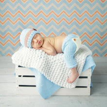Load image into Gallery viewer, Newborn Baby Cute Crochet Knit Costume Prop Outfits Photo Photography Baby Hat Photo Props New born baby girls Cute Outfit 0-3M
