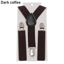 Load image into Gallery viewer, Suspenders For Children Boys Girls With Bow Tie Adjustable Elastic Straps Accessories For Wedding Ties For Babies Handsome
