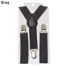 Load image into Gallery viewer, Suspenders For Children Boys Girls With Bow Tie Adjustable Elastic Straps Accessories For Wedding Ties For Babies Handsome

