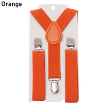 Load image into Gallery viewer, Suspenders For Children Boys Girls With Bow Tie Adjustable Elastic Straps Accessories For Wedding Ties For Babies Handsome
