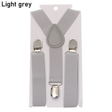 Load image into Gallery viewer, Suspenders For Children Boys Girls With Bow Tie Adjustable Elastic Straps Accessories For Wedding Ties For Babies Handsome
