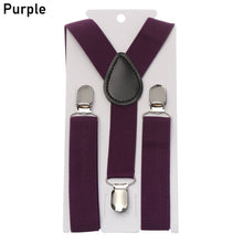 Load image into Gallery viewer, Suspenders For Children Boys Girls With Bow Tie Adjustable Elastic Straps Accessories For Wedding Ties For Babies Handsome
