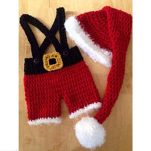 Load image into Gallery viewer, Newborn Baby Cute Crochet Knit Costume Prop Outfits Photo Photography Baby Hat Photo Props New born baby girls Cute Outfit 0-3M
