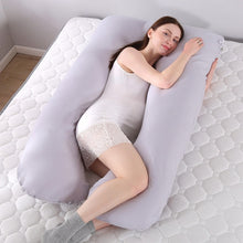 Load image into Gallery viewer, Maternity Pillow Pregnancy Pillow Pillows Pregnant Cushion Cushions Nursing Pillow For Sleeping 130*70CM 1750g Cotton Fuller
