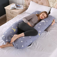 Load image into Gallery viewer, Maternity Pillow Pregnancy Pillow Pillows Pregnant Cushion Cushions Nursing Pillow For Sleeping 130*70CM 1750g Cotton Fuller
