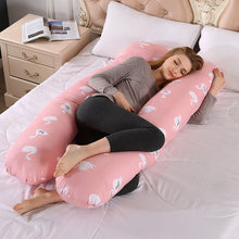 Load image into Gallery viewer, Maternity Pillow Pregnancy Pillow Pillows Pregnant Cushion Cushions Nursing Pillow For Sleeping 130*70CM 1750g Cotton Fuller
