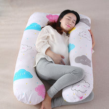 Load image into Gallery viewer, Maternity Pillow Pregnancy Pillow Pillows Pregnant Cushion Cushions Nursing Pillow For Sleeping 130*70CM 1750g Cotton Fuller
